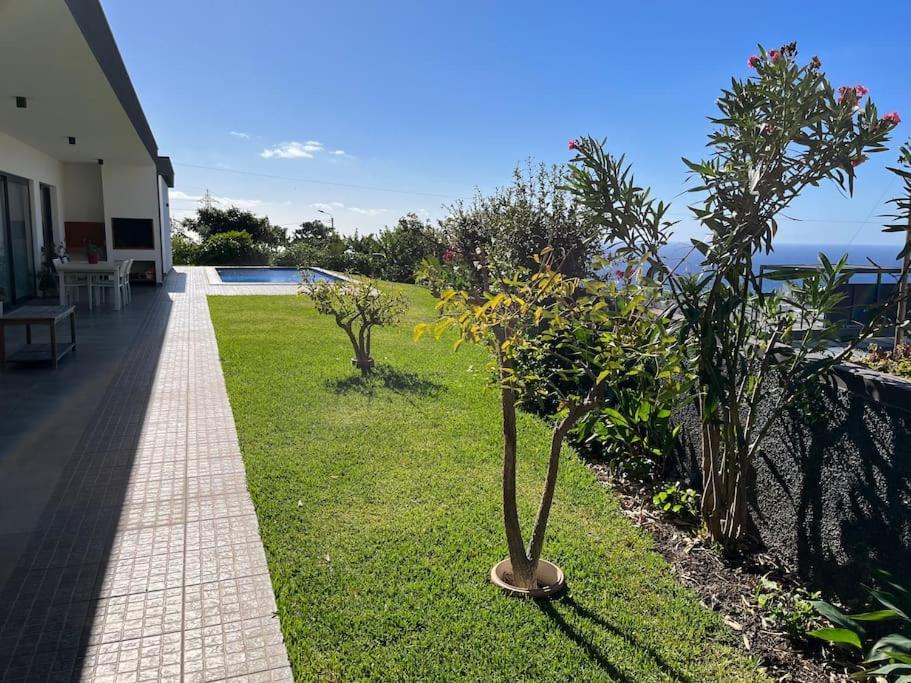 Moradia Com Piscina No Canico Esterno foto