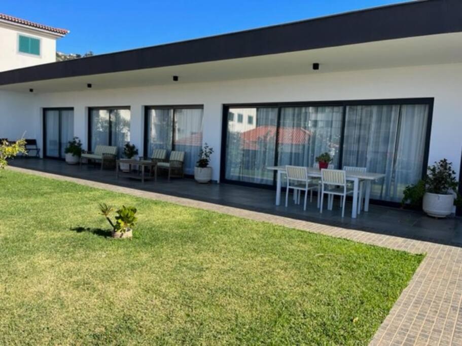 Moradia Com Piscina No Canico Esterno foto